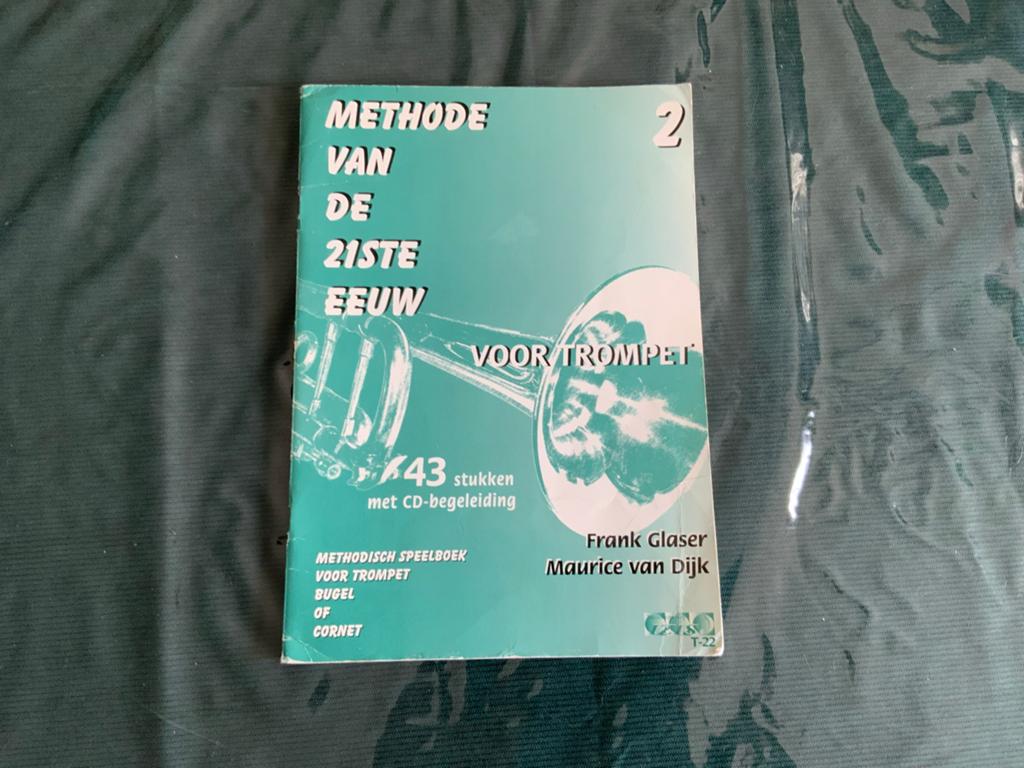 te koop : muziekboek methode van 21 ste eeuw voor trompet, Boeken, Ophalen of Verzenden, Beta, Zo goed als nieuw