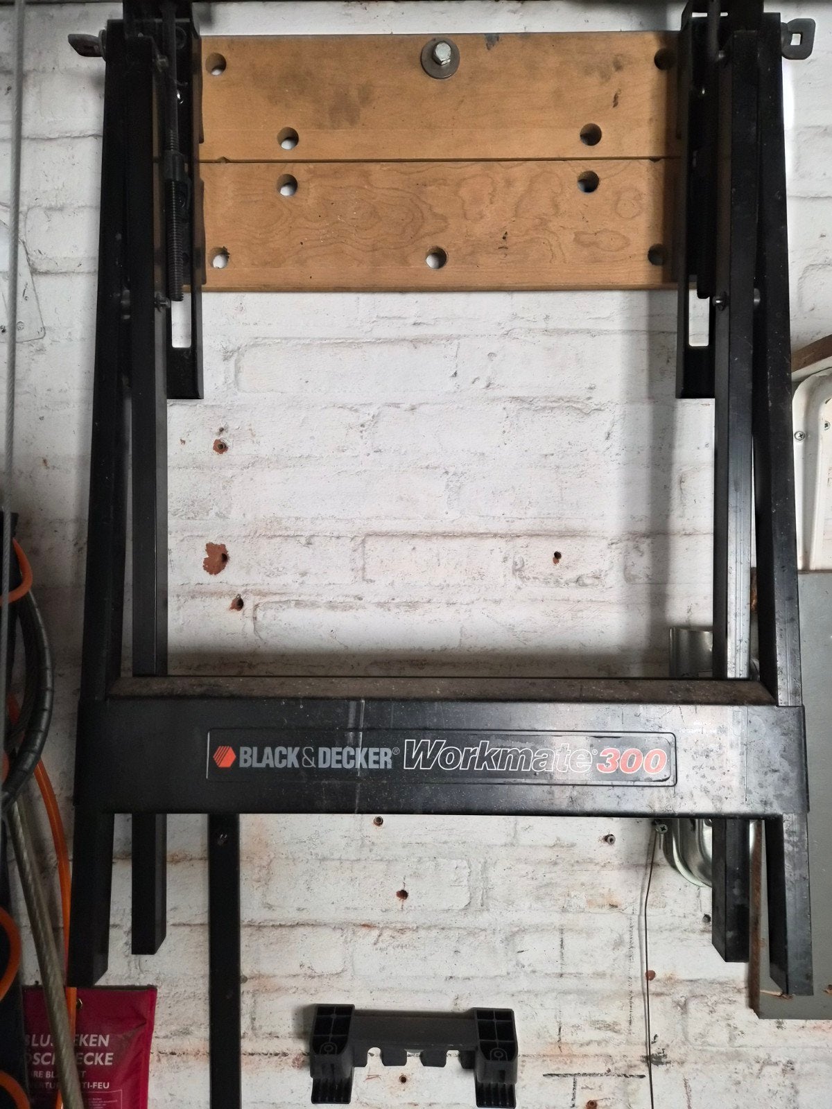 Black & Decker Workmate 300 Werkbank - Inklapbaar, Doe-het-zelf en Verbouw, Werkbanken, Ophalen, Gebruikt, 70 tot 120 cm, Bankschroef