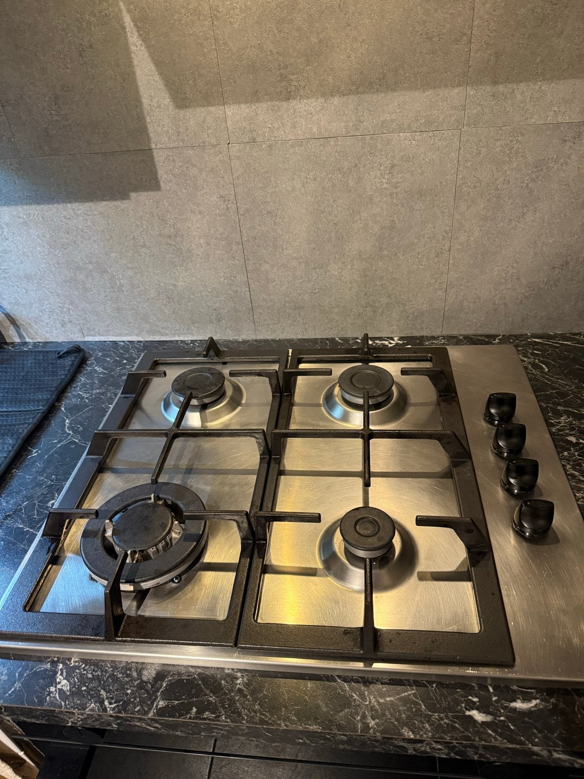 Etna inbouw gaskookplaat MOET WEG!, Ophalen, Gebruikt, 4 kookzones, Inbouw