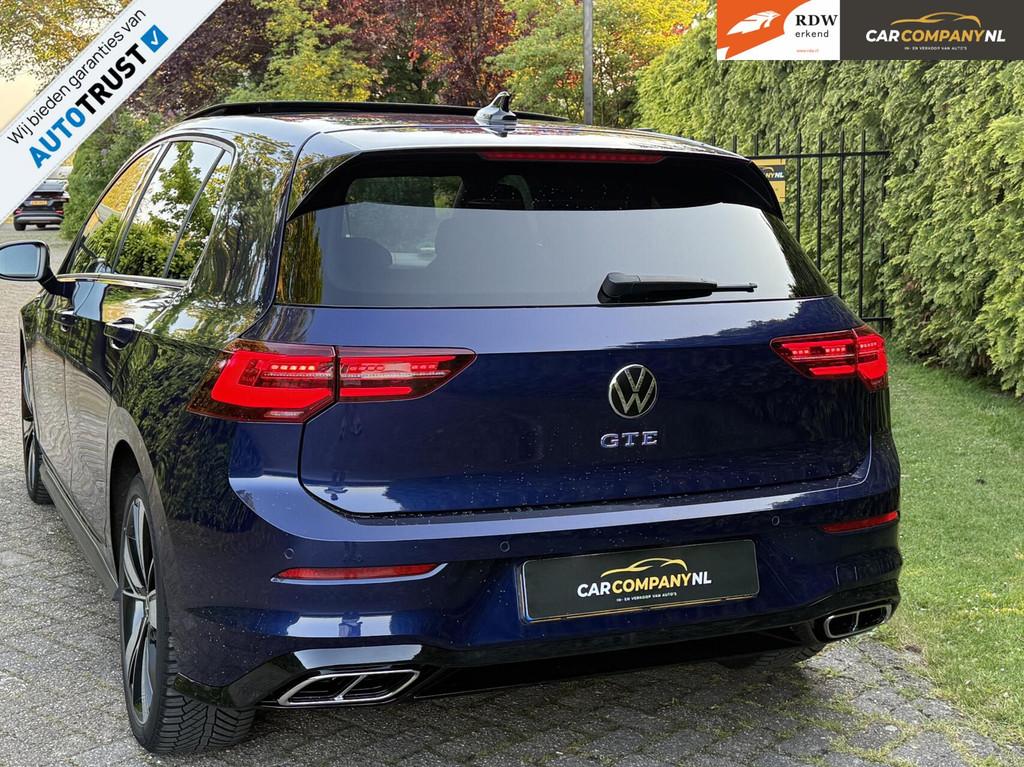 VW Golf GTE| PANORAMADAK| HEAD-UP| IQLights| SFEERverlicht., Stof, Gebruikt, 4 cilinders, Met garantie (alle)