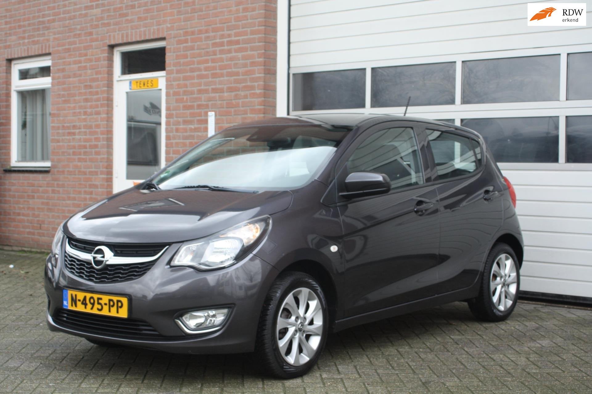 Opel KARL 1.0 ecoFLEX Innovation Garantie, Stoel verwarming,, Auto's, Opel, Voorwielaandrijving, Gebruikt, Zwart, Bedrijf