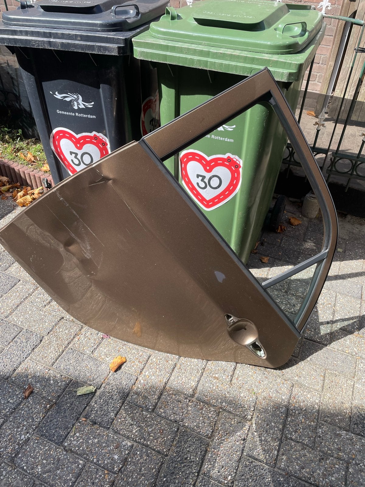 Gebruikte autodeur - Bruin, Ophalen of Verzenden, Gebruikt, Deur