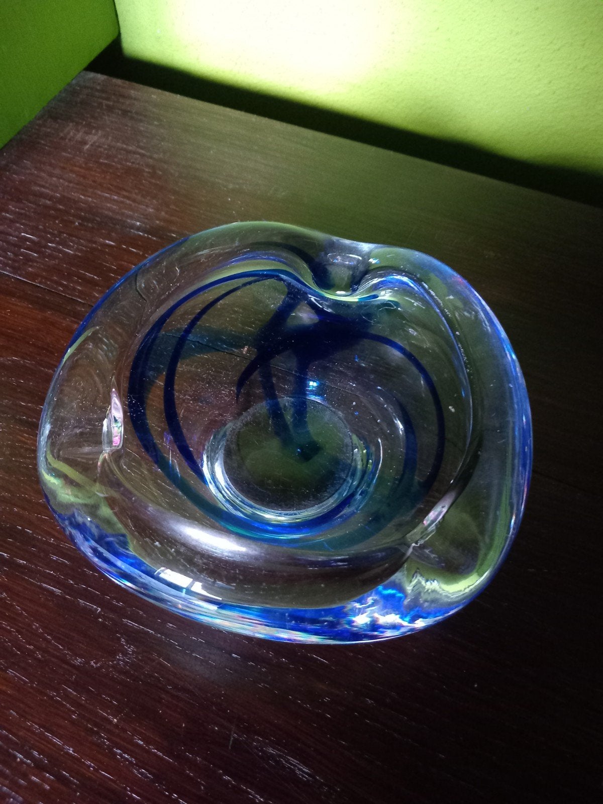 Asbak Max Verboeket - Glasfabriek Leerdam, Ophalen