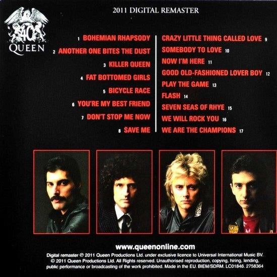 QUEEN - Greatest Hits 1 + 2 (2CD), Cd's en Dvd's, Ophalen of Verzenden, Zo goed als nieuw