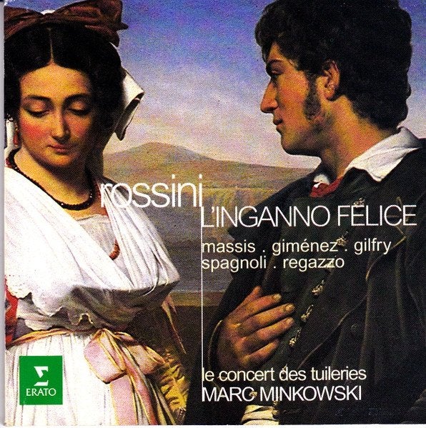 ROSSINI L'inganno felice CD MASSO MINKOWSKI ERATO, Ophalen of Verzenden, Romantiek, Gebruikt, Opera of Operette