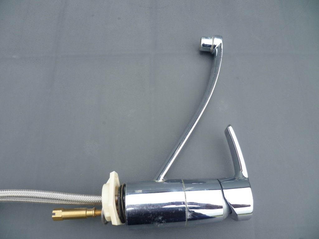 keukenkraan, Grohe, Zilver, Ophalen of Verzenden, Zo goed als nieuw