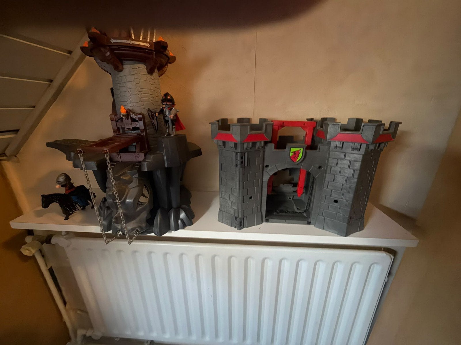 Playmobil Ridderkasteel en Toren Set, Ophalen of Verzenden, Gebruikt, Jongen of Meisje