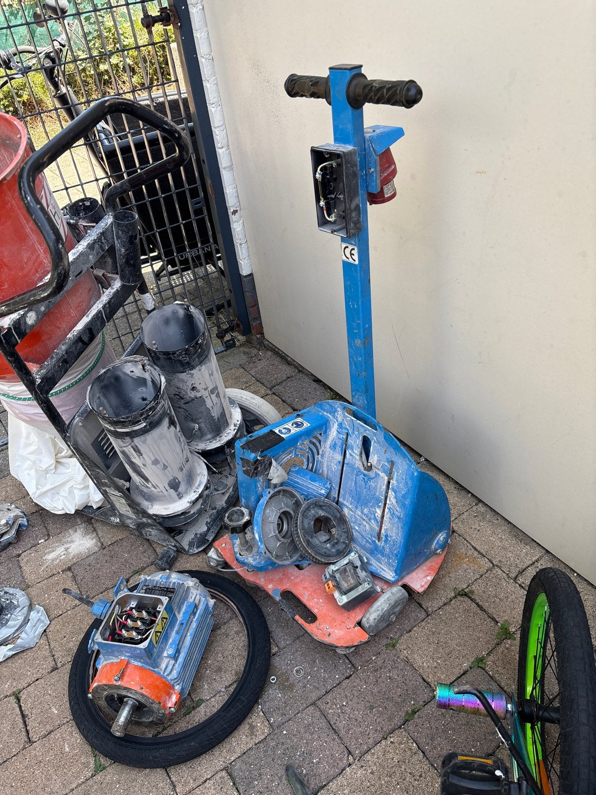 Freesmachine imker vloerverwarming frame en onderdelen, Doe-het-zelf en Verbouw, Ophalen, Gebruikt, Elektrisch, Overige soorten