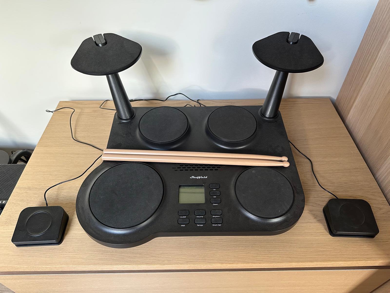 Elektrisch drumstel voor kinderen, Ophalen of Verzenden, Zo goed als nieuw, Overige merken, Elektronisch