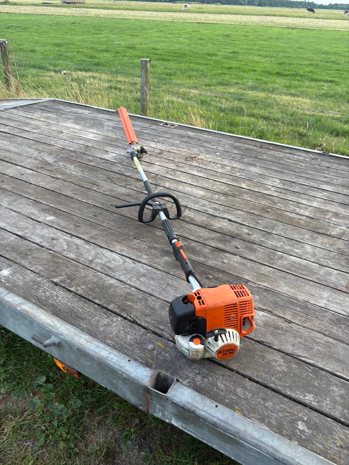 Stihl hl 95 stokheggenschaar, Ophalen, Zo goed als nieuw, Benzine