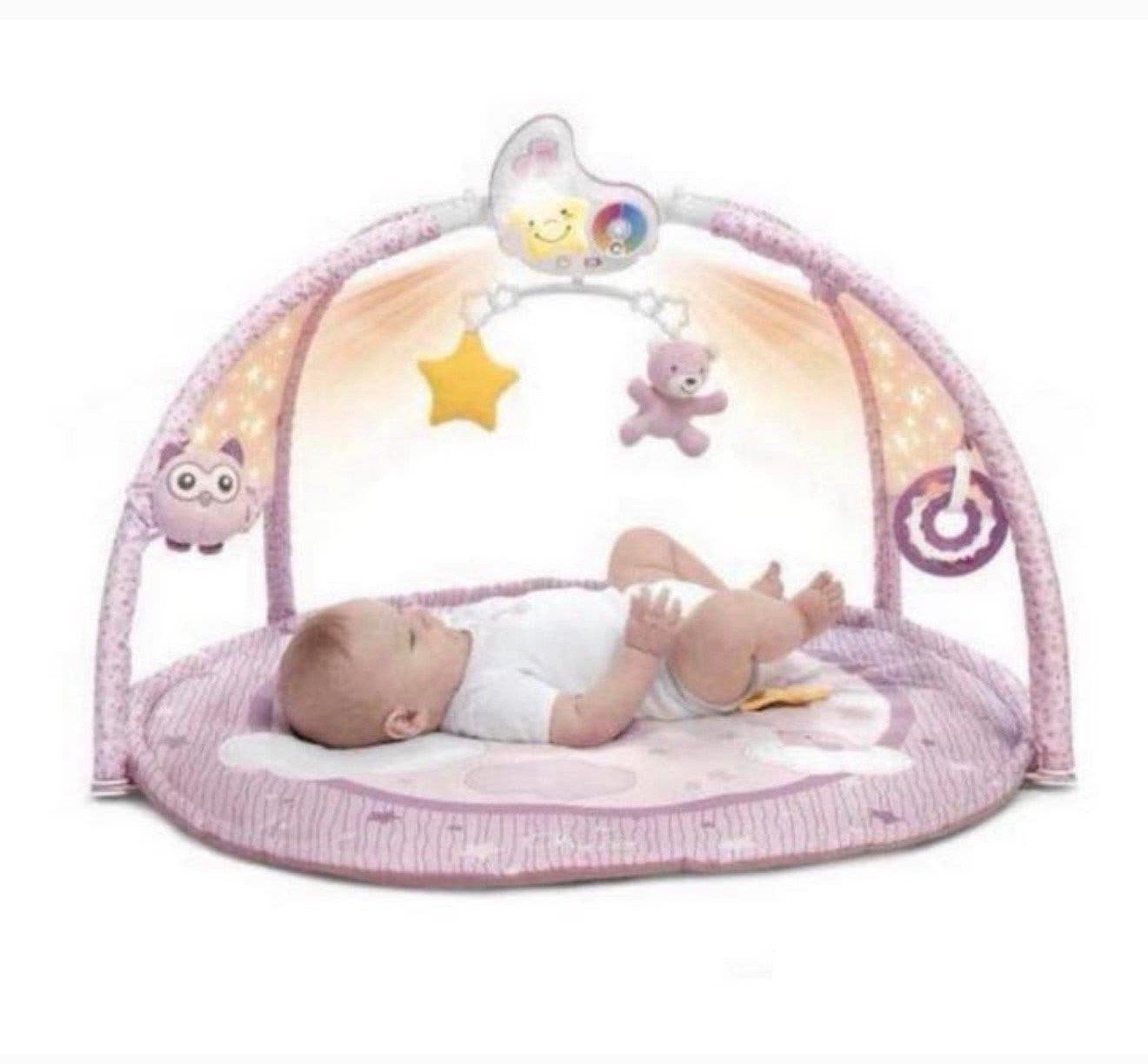 Chicco Baby Gym Kleurenplezier Roze meisje speel mat toestel, P, P, P, Nieuw