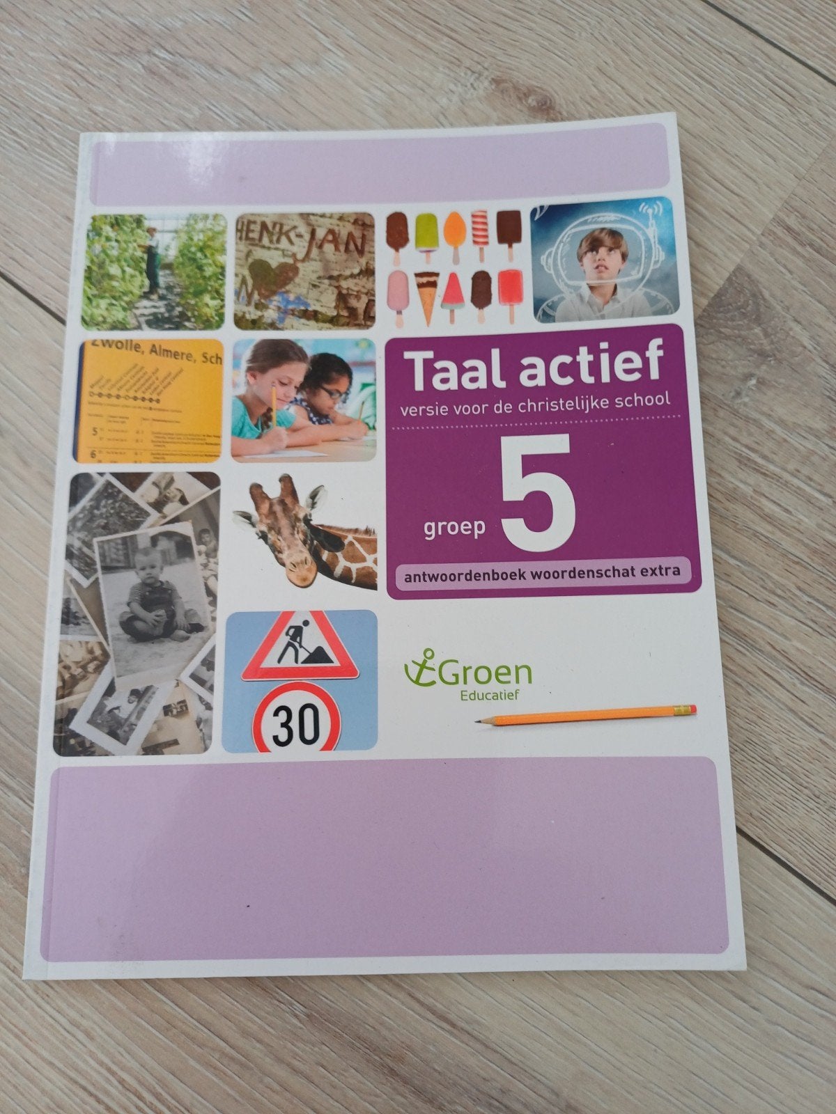 Taal actief 5 antwoordenboek woordenschat extra Groep 5, Ophalen of Verzenden, Zo goed als nieuw