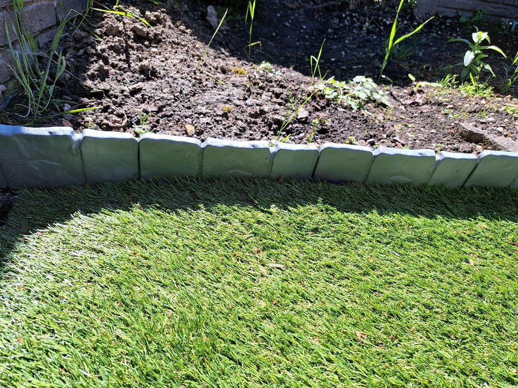 border, Tuin en Terras, Bielzen en Borders, Ophalen, Kunststof, Gebruikt, 25 tot 50 cm