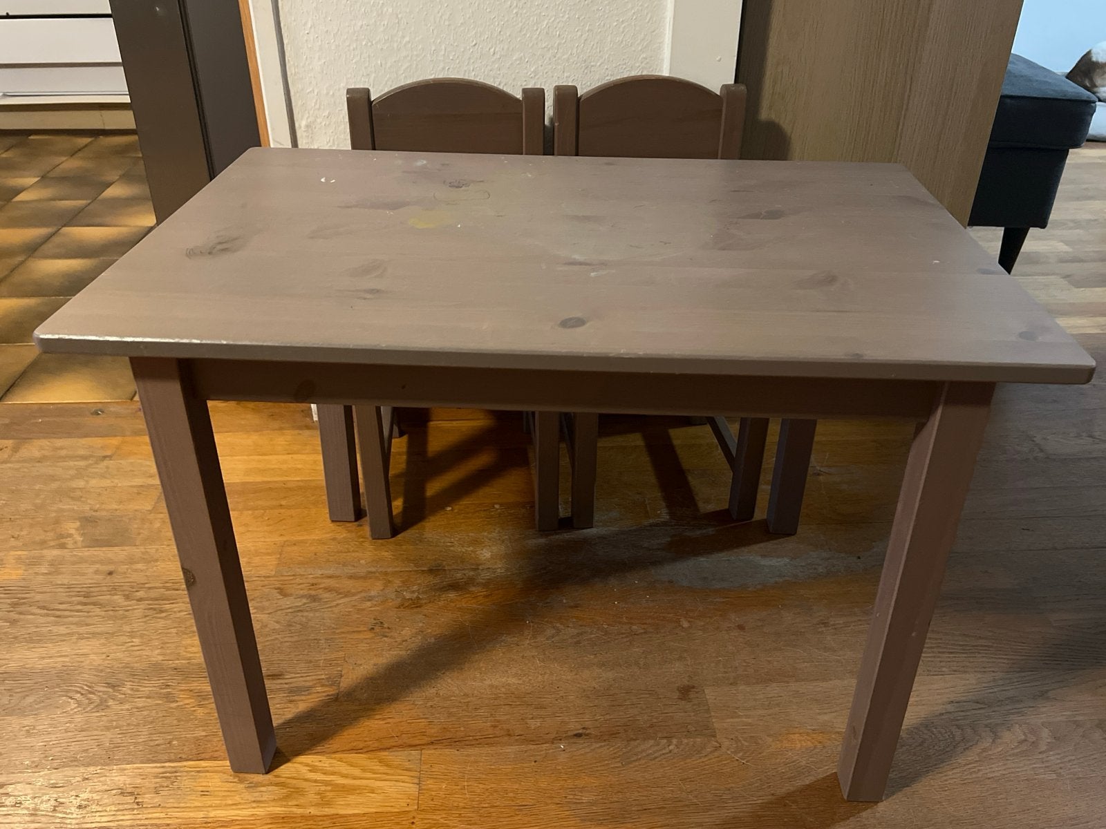 IKEA Sundvik kindertafel met 2 stoelen, Ophalen, Gebruikt, Tafel(s) en Stoel(en)