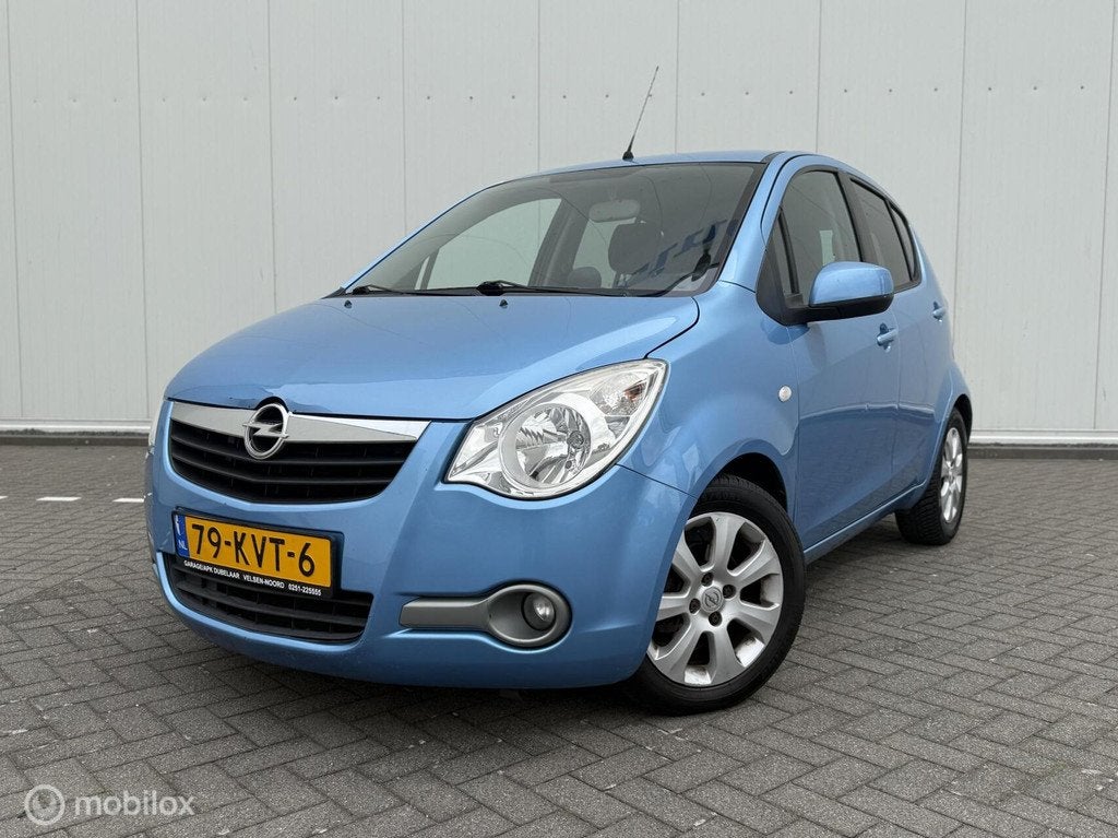 Opel Agila 1.2 Edition Airco Trekhaak 5 Deurs LM Velgen NAP, Auto's, Opel, Bedrijf, Te koop, Agila, ABS, Airbags, Airconditioning