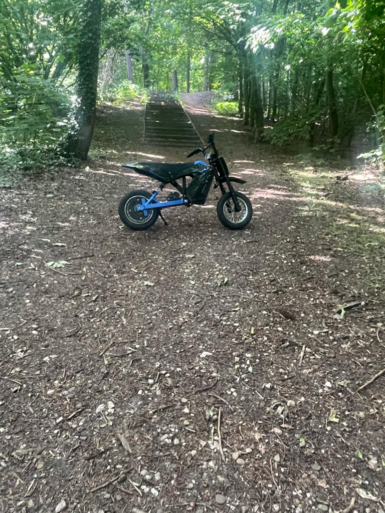 Evercross EV12M Minicrosser - Elektrische Dirtbike, Fietsen en Brommers, Minibikes, Midibikes en Pitbikes, Ophalen, Zo goed als nieuw