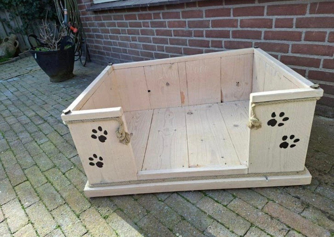 Houten hondenmand, Dieren en Toebehoren, Ophalen, Overige