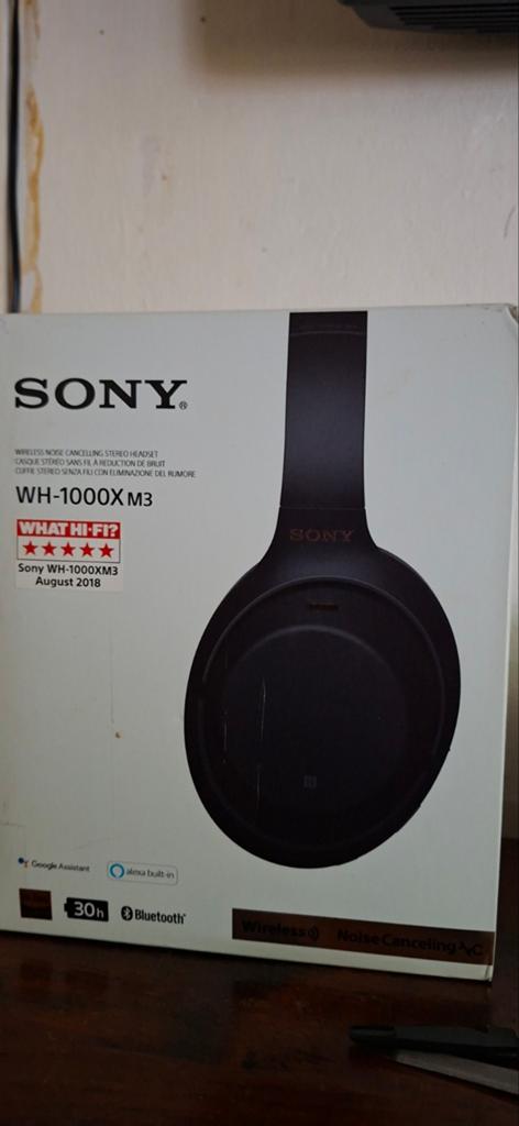 Sony WH-1000XM3 Draadloze Noise Cancelling Hoofdtelef, Audio, Tv en Foto, Koptelefoons, Ophalen, Nieuw, Sony, Draadloos