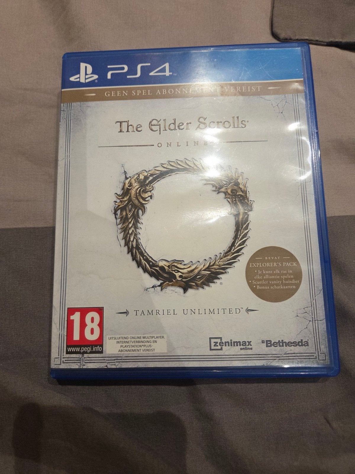 The Elder Scrolls Online: Tamriel Unlimited (PS4), Spelcomputers en Games, Games | Sony PlayStation 4, Ophalen, Online, Vanaf 18 jaar