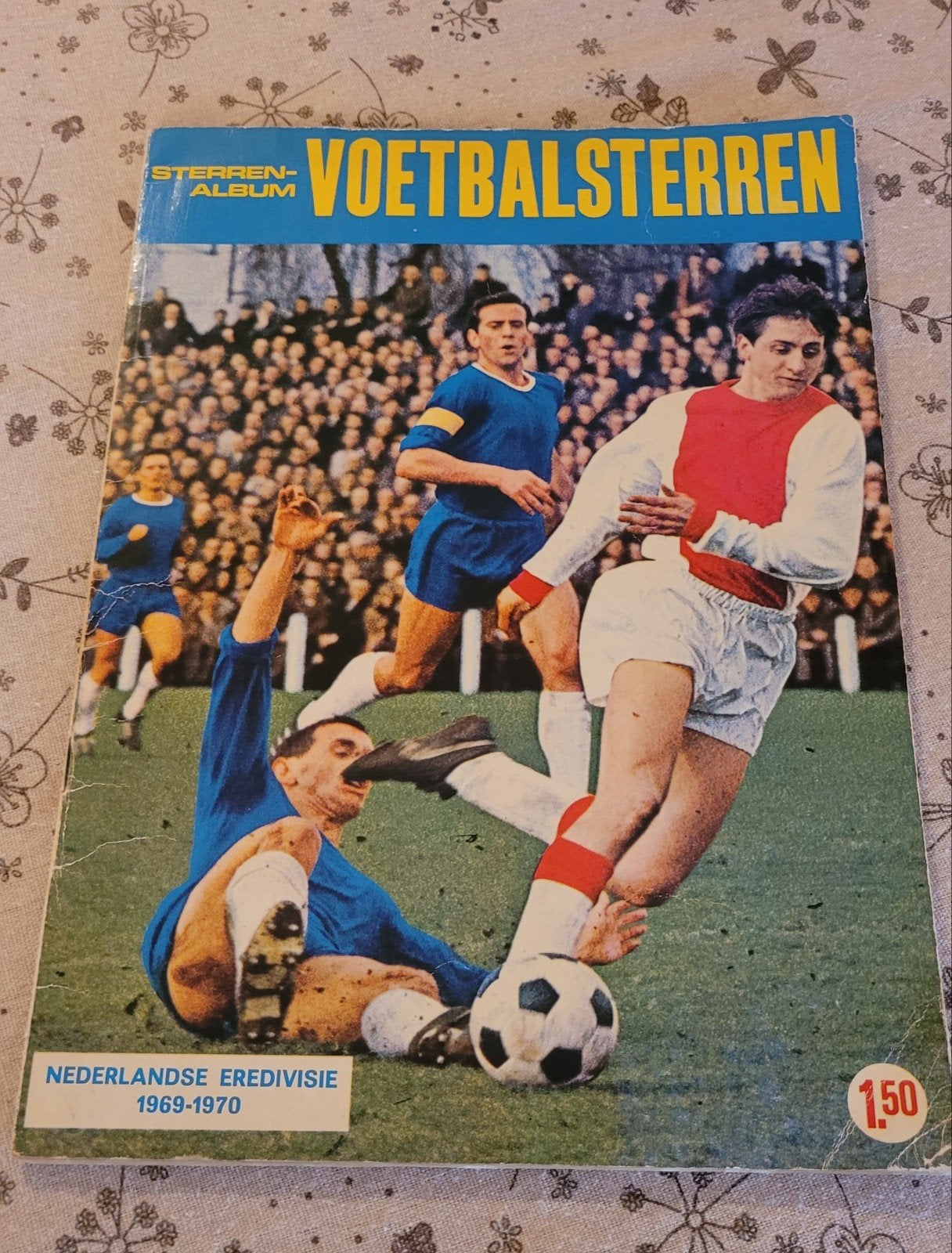 panini album like vanderhout 69 Johan Cruyff, Ophalen of Verzenden, Gebruikt, Overige binnenlandse clubs, Boek of Tijdschrift