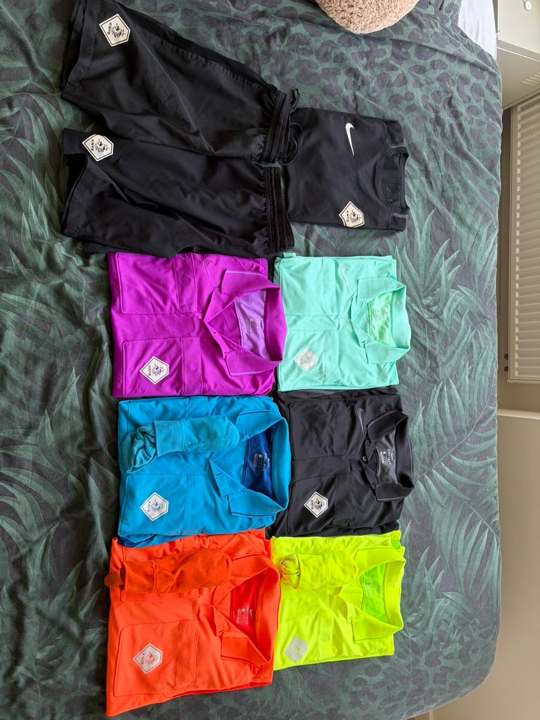 Nike KNVB scheidsrechter shirts, Overige kleuren, Ophalen of Verzenden, Zo goed als nieuw, Voetbal