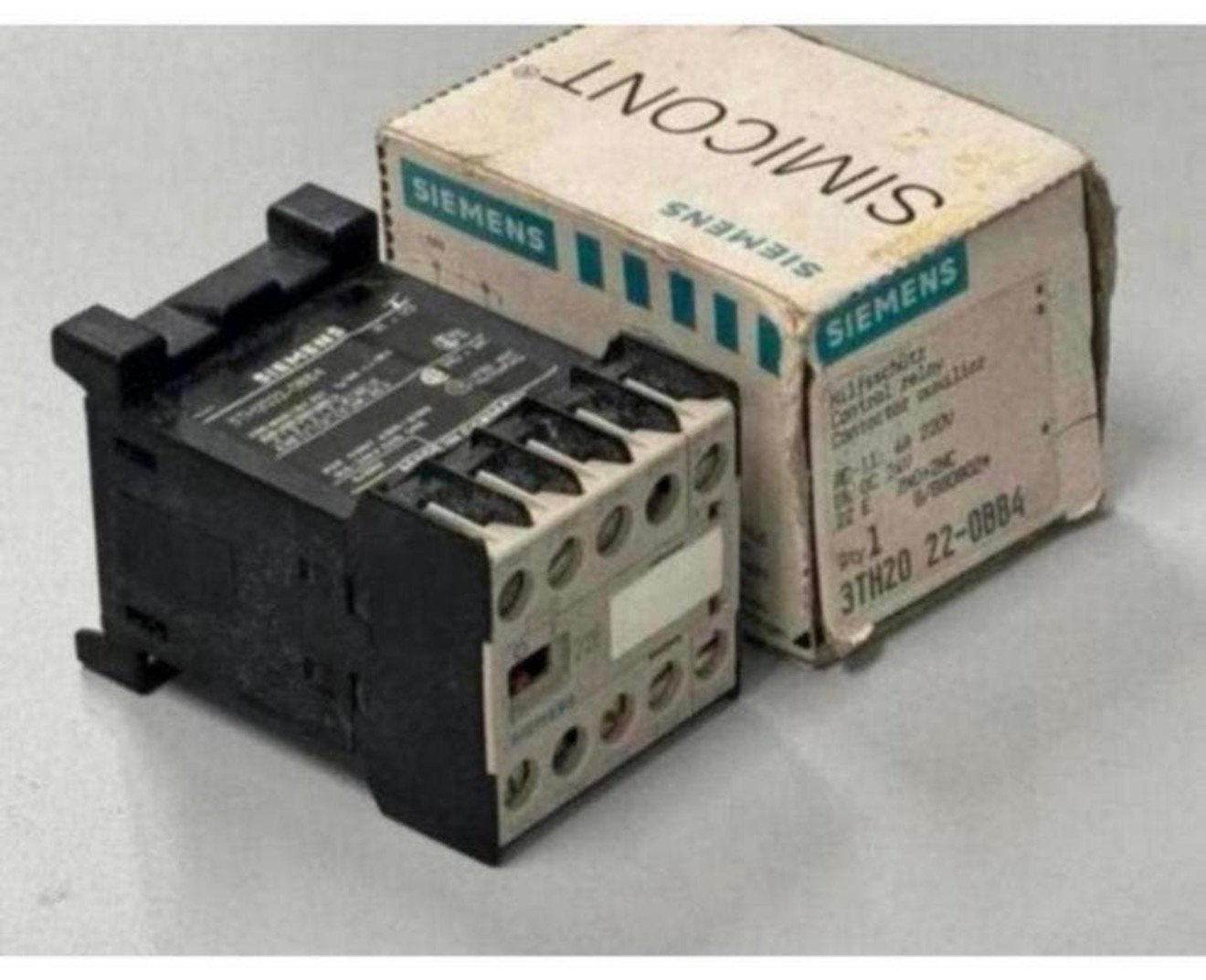 Siemens 3TH20 22-0BB4 Control Relais 4NO 24VDC 24V nieuw, Ophalen of Verzenden, Zo goed als nieuw, H, H