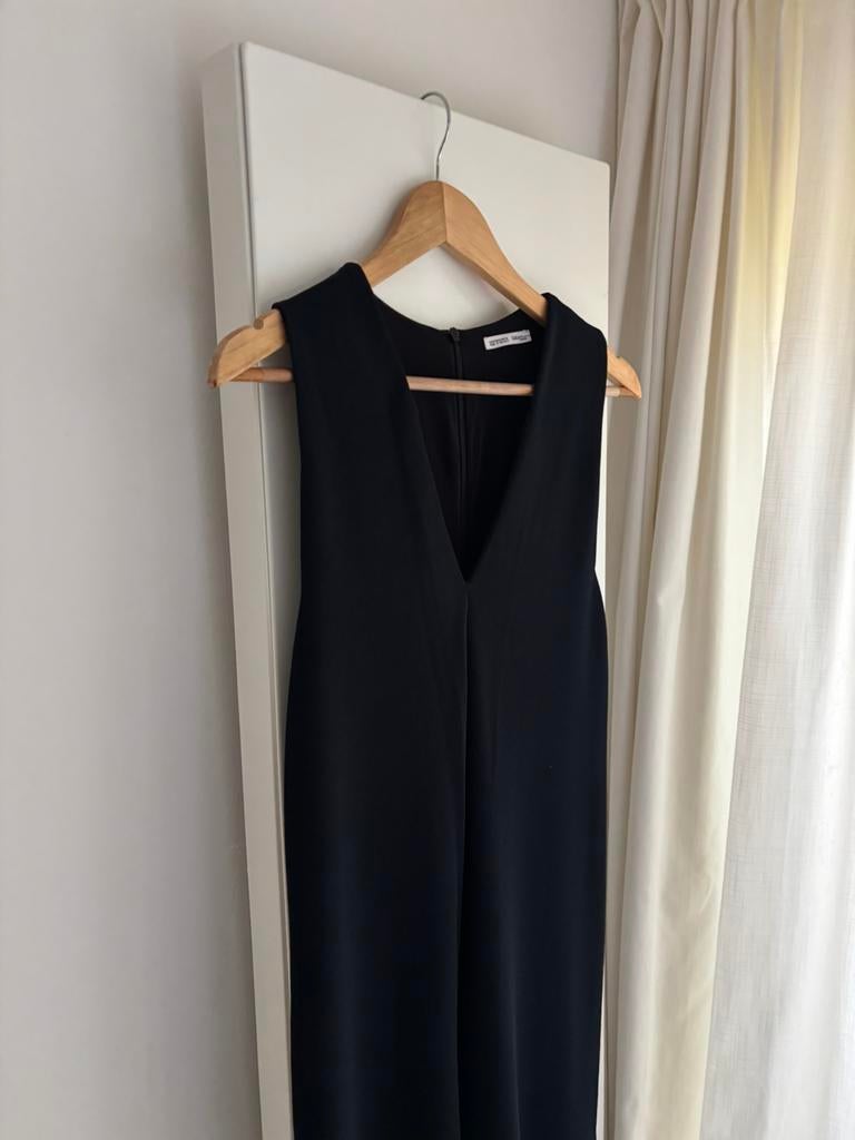 Zara zwart / navy bleu jumpsuit, flowy pak, broekpak, maat S, Ophalen of Verzenden, Nieuw, Maat 36 (S), Zwart