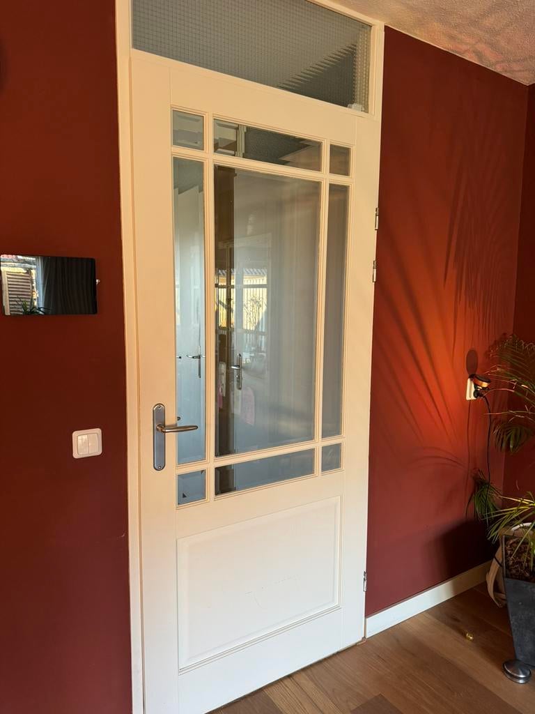GRATIS opdekdeur 93x210 cm, Doe-het-zelf en Verbouw, Deuren en Horren, Ophalen, Zo goed als nieuw, Binnendeur, 200 tot 215 cm