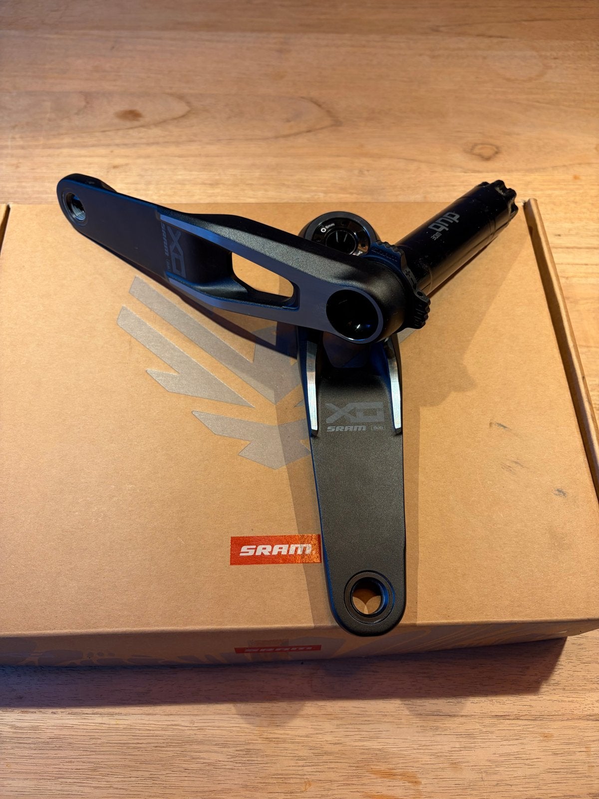 SRAM X0 AXS T-Type DUB Crankstel 175mm, Crankstel of Pedalen, Nieuw, Ophalen of Verzenden, Aluminium