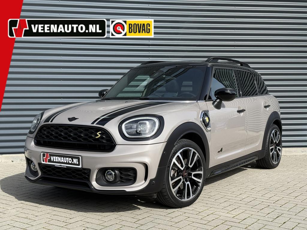 MINI Countryman 2.0 Cooper SE ALL4 John Cooper Works Pano/Le, Auto's, Mini, Automaat, Gebruikt, Zwart, Countryman