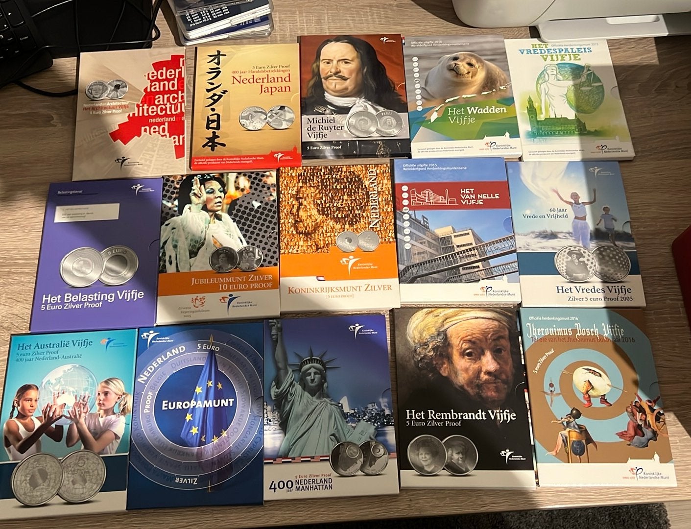 Verschillende Zilveren 5 en 10 Euro stukken, Ophalen of Verzenden, Koningin Juliana, 10 gulden