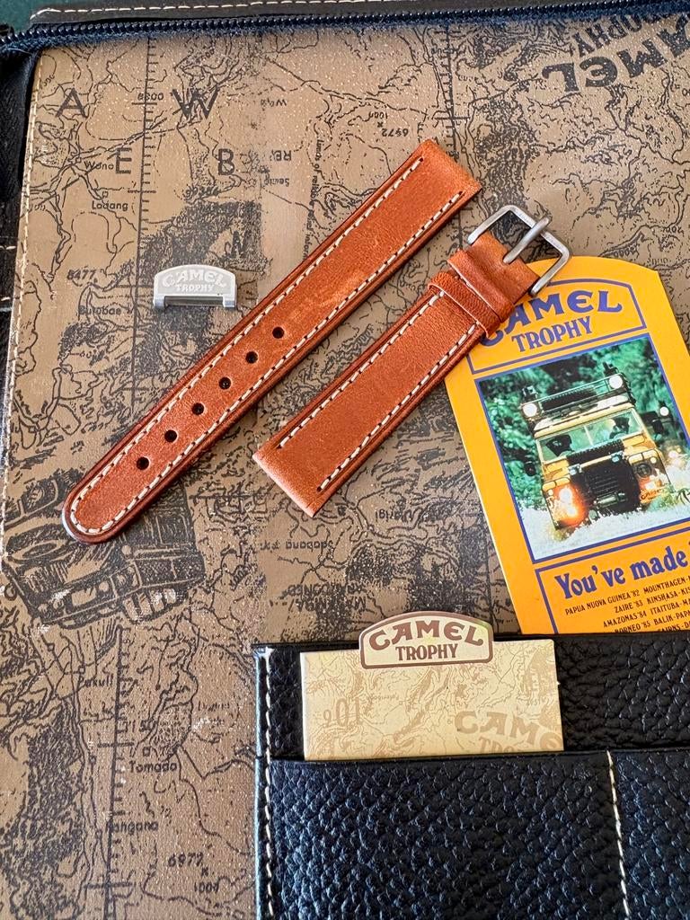 Green Belt Camel Trophy horlogeband, Verzamelen, Retro, Verzenden, Overige typen