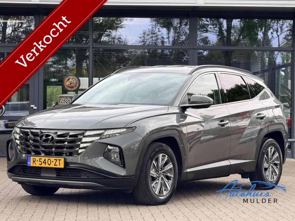 Hyundai Tucson 1.6 T-GDI MHEV Comfort Smart | Automaat | Nav, Auto's, Hyundai, Stof, Gebruikt, 4 cilinders, 150 pk