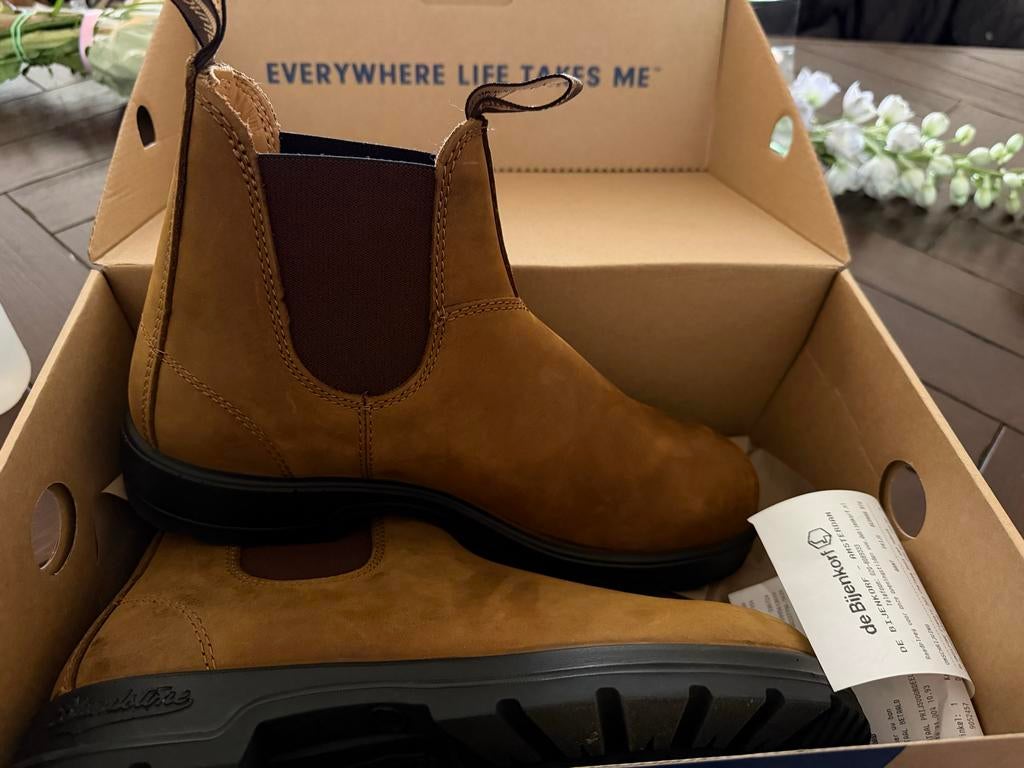 Nieuwe Blundstone boots saddle brown maat 42, Ophalen of Verzenden, Nieuw, Bruin, Lage of Enkellaarzen