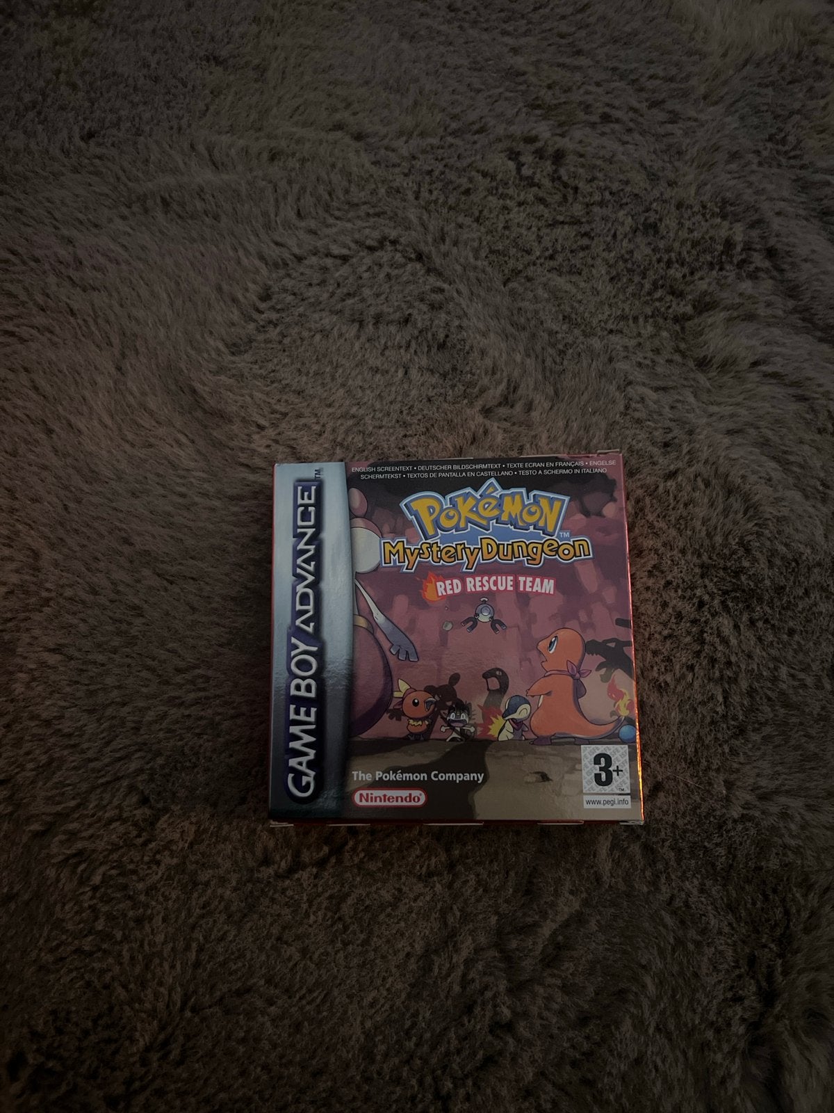 Pokémon Mystery Dungeon Red Rescue Team GBA, Spelcomputers en Games, 1 speler, Ophalen of Verzenden, Zo goed als nieuw, Role Playing Game (Rpg)