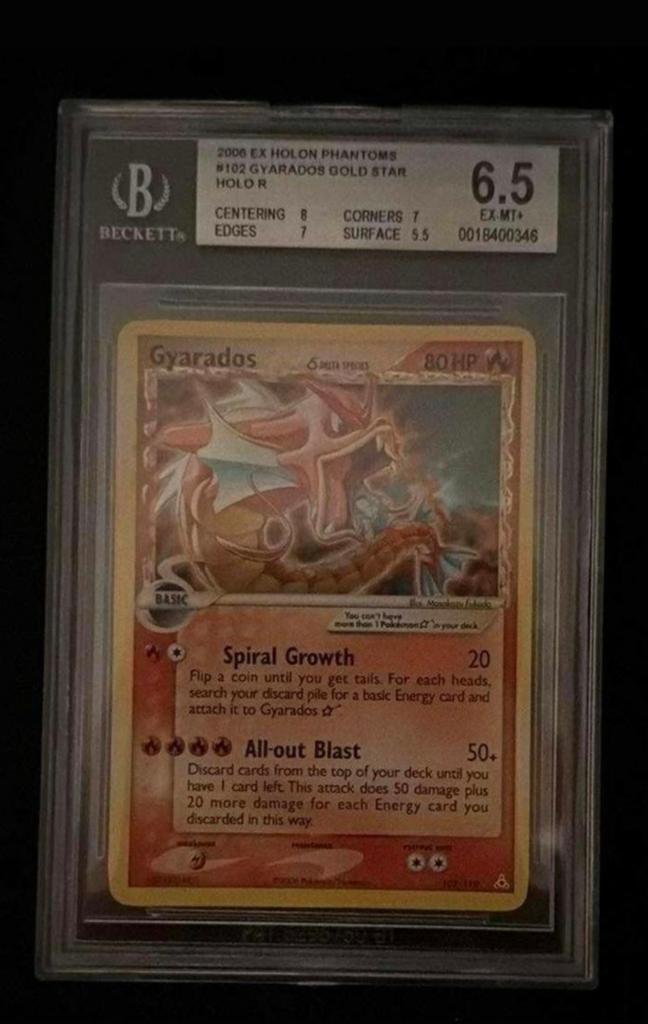 Gyarados Goldstar BGS 6.5, Ophalen, Zo goed als nieuw