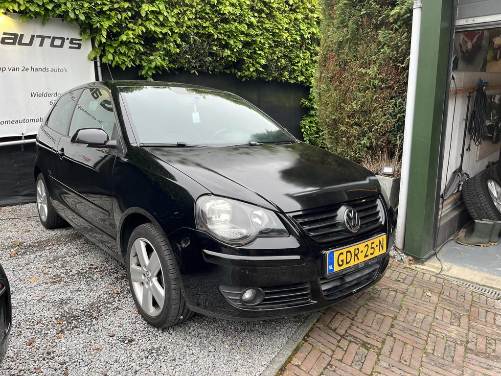 Volkswagen Polo 1.2-12V Trendline 2009 AIRCO APK 1-2027 *INR, Voorwielaandrijving, Stof, Gebruikt, 540 kg