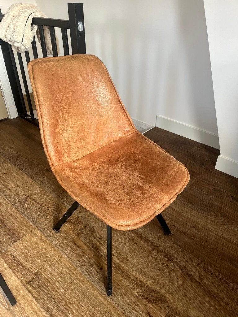 Eetkamerstoelen, Ophalen, Overige materialen, Gebruikt, Bruin