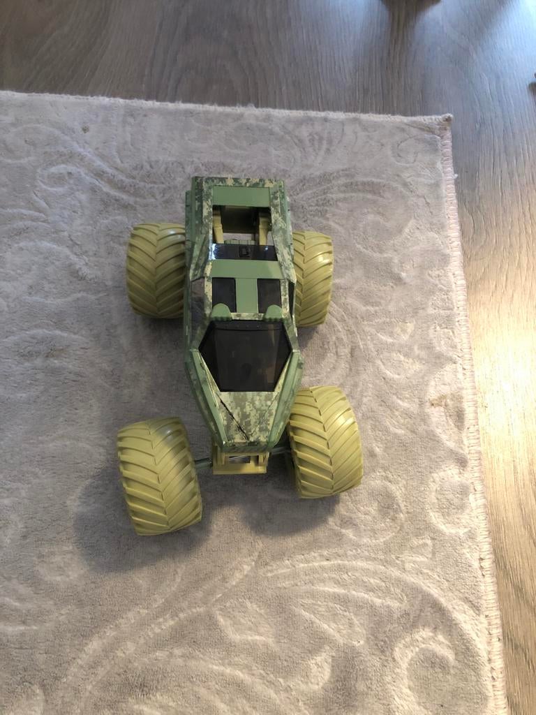 Stoere Monstertruck - Legerprint - Zonder Geluid, Ophalen of Verzenden, Gebruikt