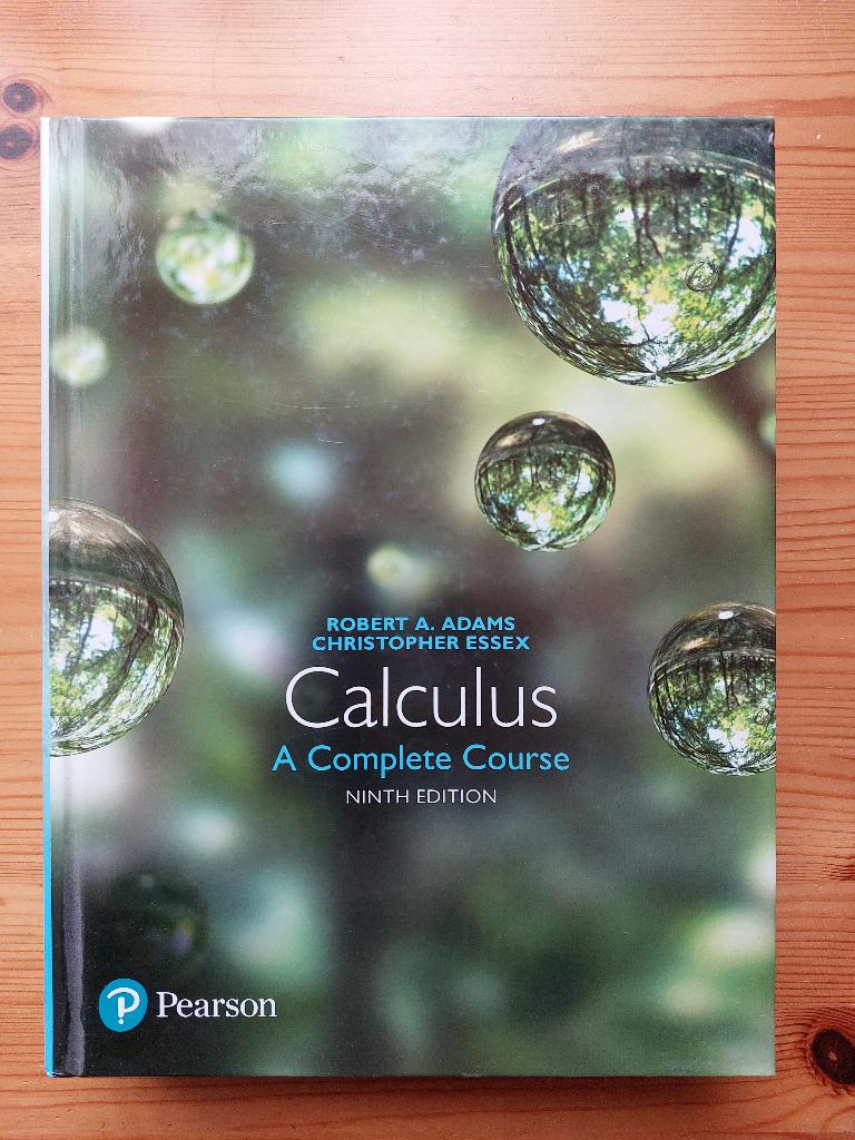 Calculus: A complete course - Adams & Essex, Boeken, Studieboeken en Cursussen, Zo goed als nieuw, WO, Beta, Ophalen of Verzenden