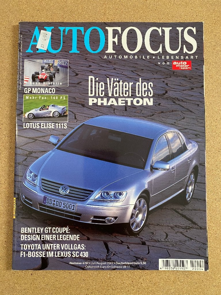 Autofocus 4 2002 Duits, Boeken, Verzenden, Gelezen, Algemeen