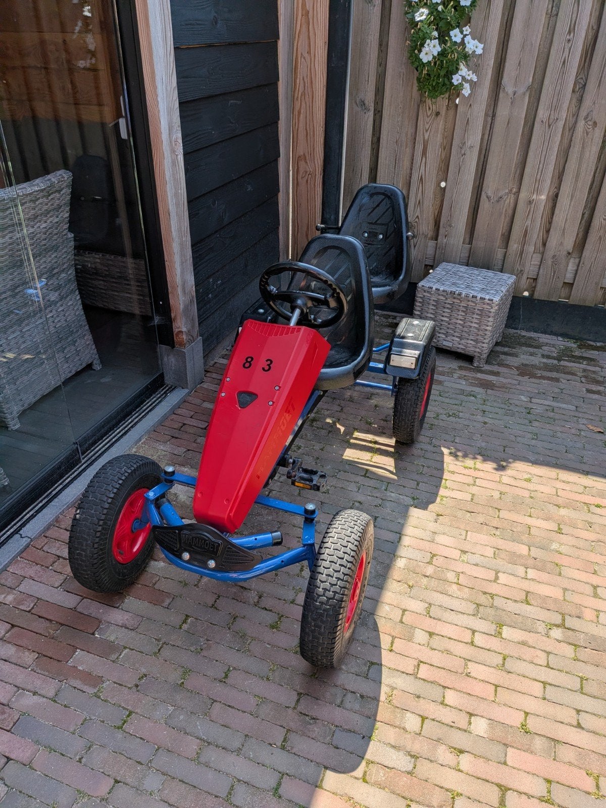 Mammoet Skelter met Duozit - Rood/Blauw, Ophalen, Gebruikt, Mammoet, Duozit
