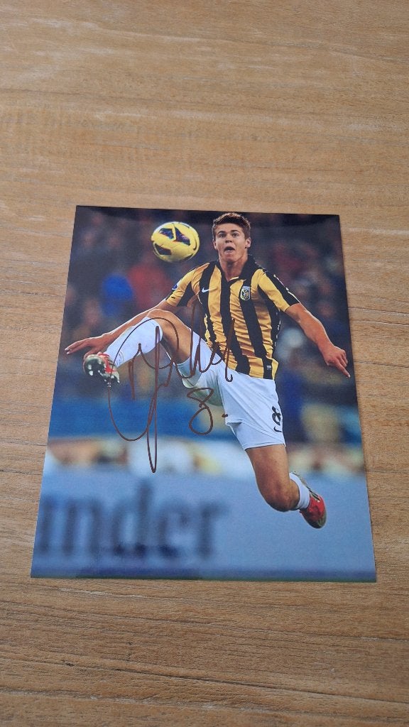 Foto 20x25cm met handtekening; Marco van Ginkel # Vitesse, Ophalen of Verzenden, Nieuw, Vitesse, Overige typen