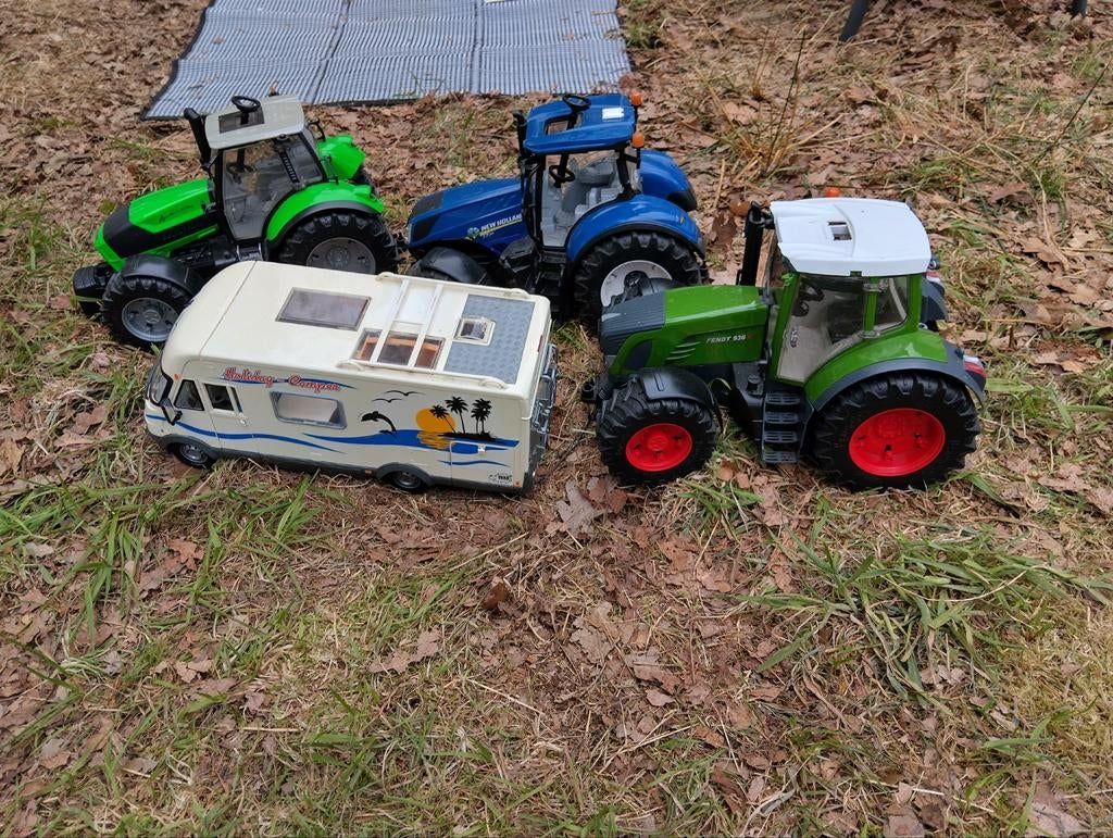 Tractoren en camper, Ophalen