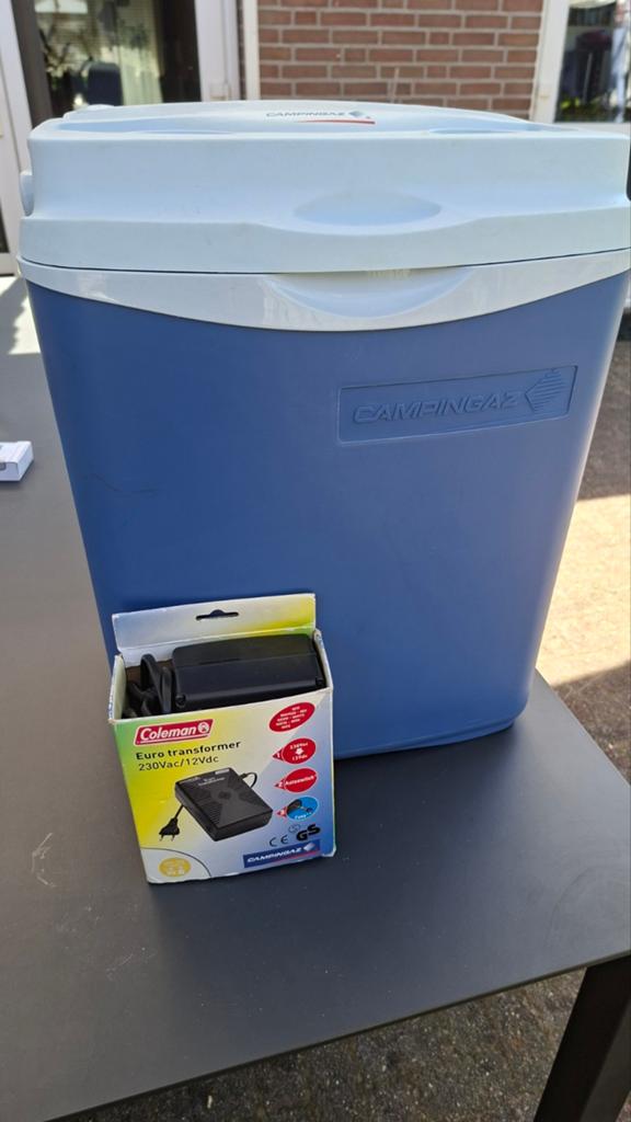 Campingaz Koelbox met omvormer voor auto en stopcontact, Caravans en Kamperen, Ophalen of Verzenden