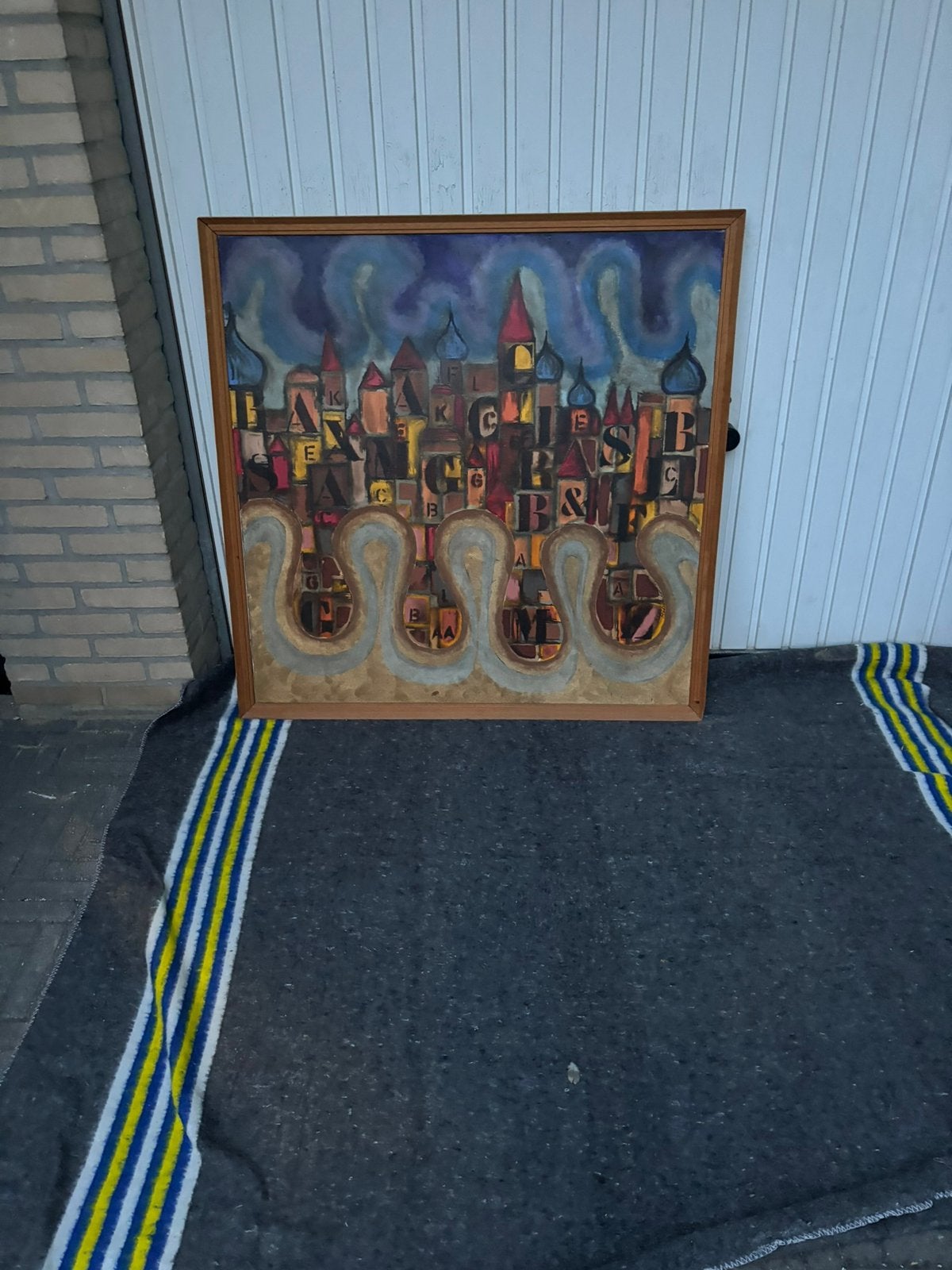 Uniek schilderij kees rademaker, Ophalen