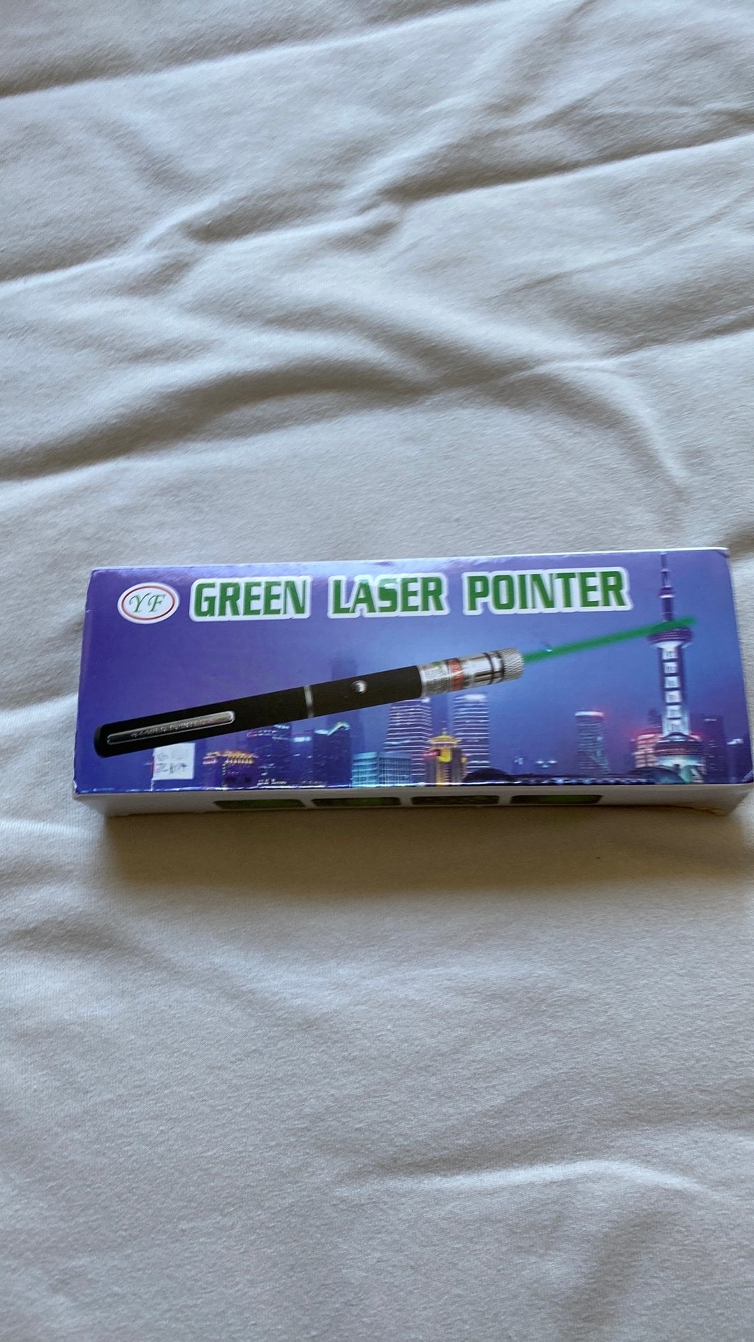 Green lazer volgensmij 8000km kan hij, Ophalen of Verzenden, Zo goed als nieuw