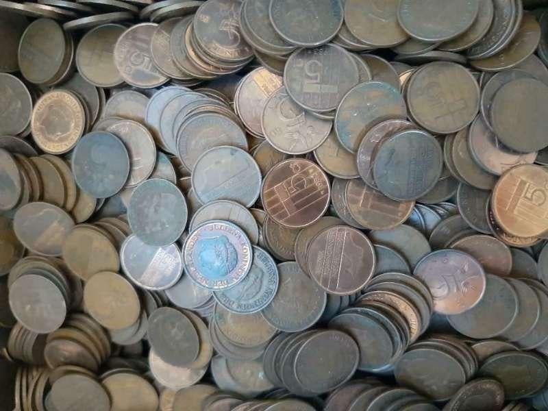 1 Kilo Nederlandse stuivers, Postzegels en Munten, Munten | Nederland, Ophalen of Verzenden, Koningin Juliana, 5 cent, Setje