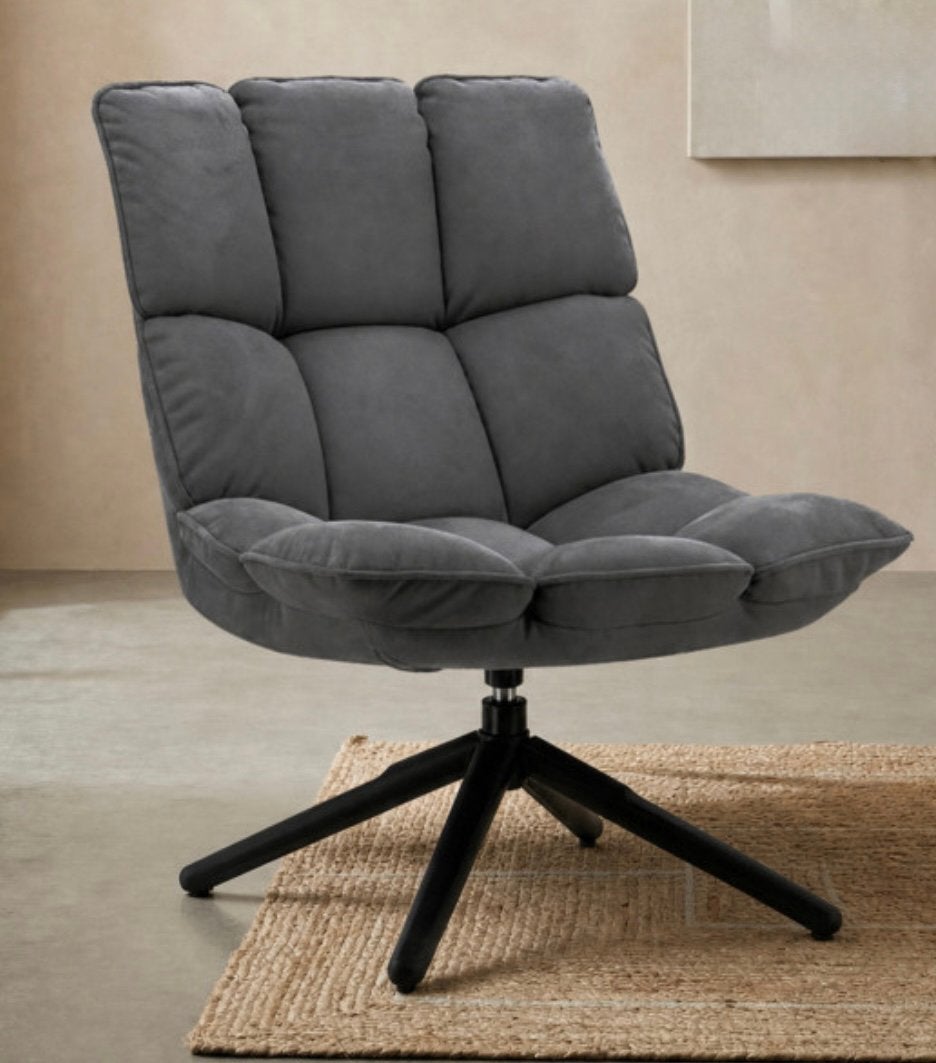 Eleonora Daan Fauteuil grijs, Ophalen, Zo goed als nieuw, 50 tot 75 cm