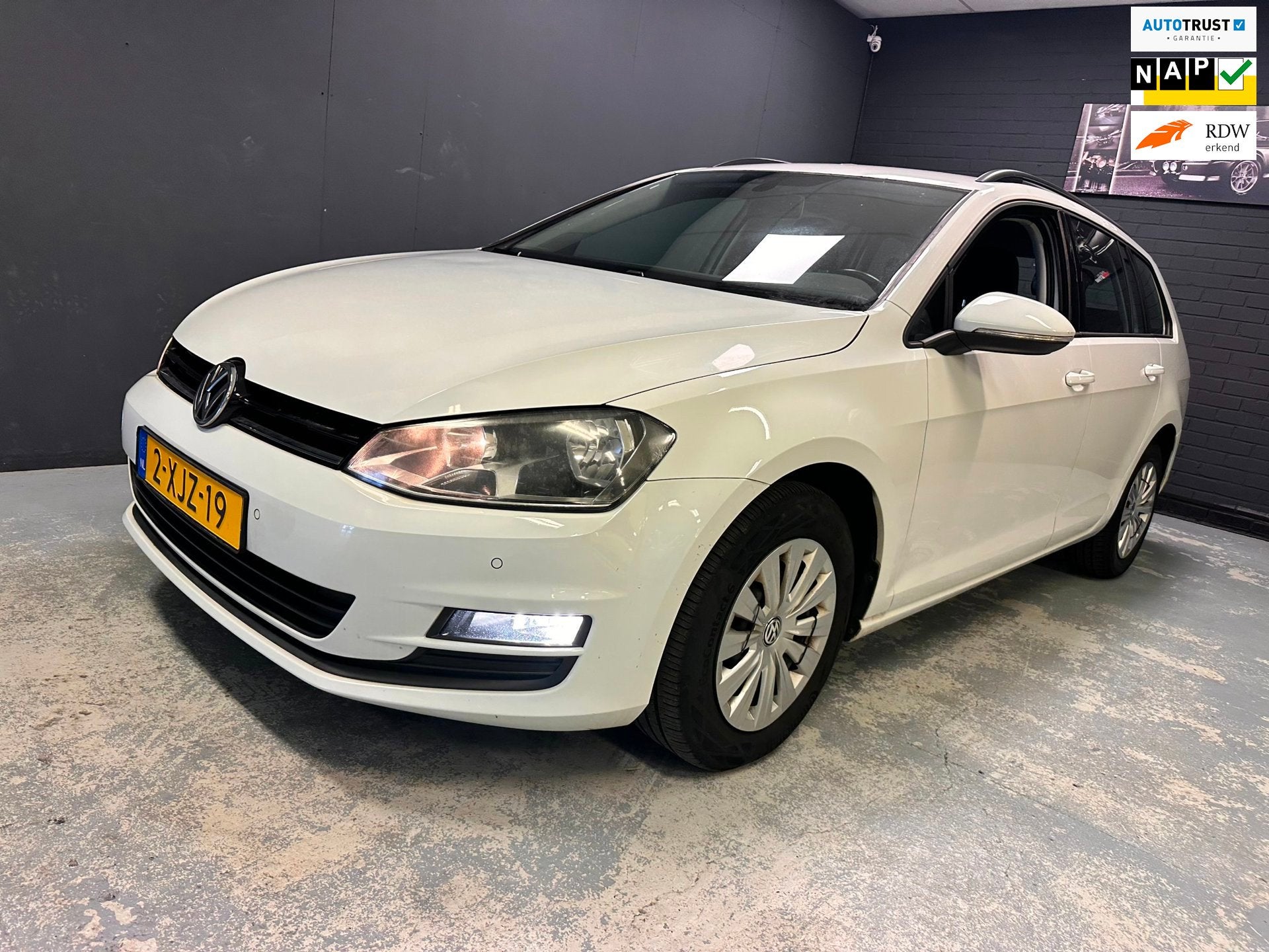 Volkswagen Golf Variant 1.6 TDI NL 1eigenaar DSG NAP PARKEER, Gebruikt, Euro 6, 4 cilinders, 700 kg